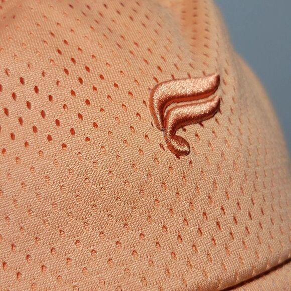 Fabletics Mesh Bucket Hat OS Orange Breathable Lightweight Packable Outdoors NEW - Picture 7 of 12